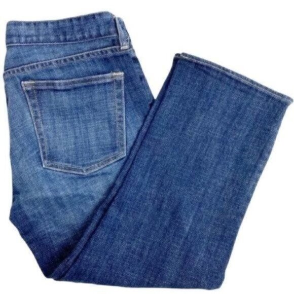 J. Crew Matchstick stretch cropped capri jeans size 28 Style 25679 21" insean - Picture 4 of 13